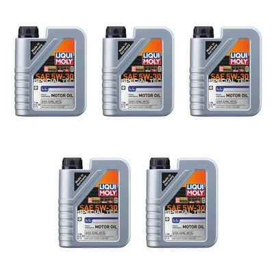 Liqui Moly 5L Engine Motor Oil - Special Tec LL 5W-30 (5x1L)