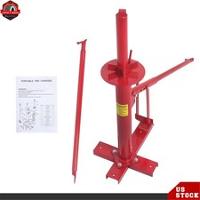 Portable Hand Bead Breaker Mounting Tool 8 To 16 Tires Manual Tire Changer Red