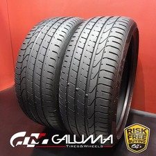 Set Of 2 Tires Pirelli P Zero N0 24535zr20 2453520 2453520 No Repairs 95624