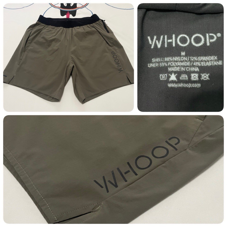Mens Whoop 4.0 ANY-WEAR Shorts Lined Athletic Running Olive Green Sz M Mint! 