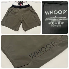 Mens Whoop 4.0 ANY-WEAR Shorts Lined Athletic Running Olive Green Sz M Mint! 