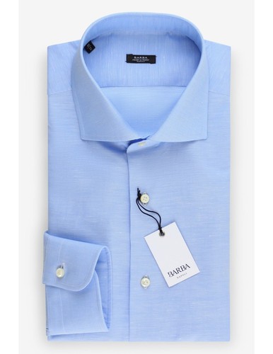 CAMICIA UOMO BARBA NAPOLI I1U13P01471250002 P-E 2025 - Foto 2 di 2