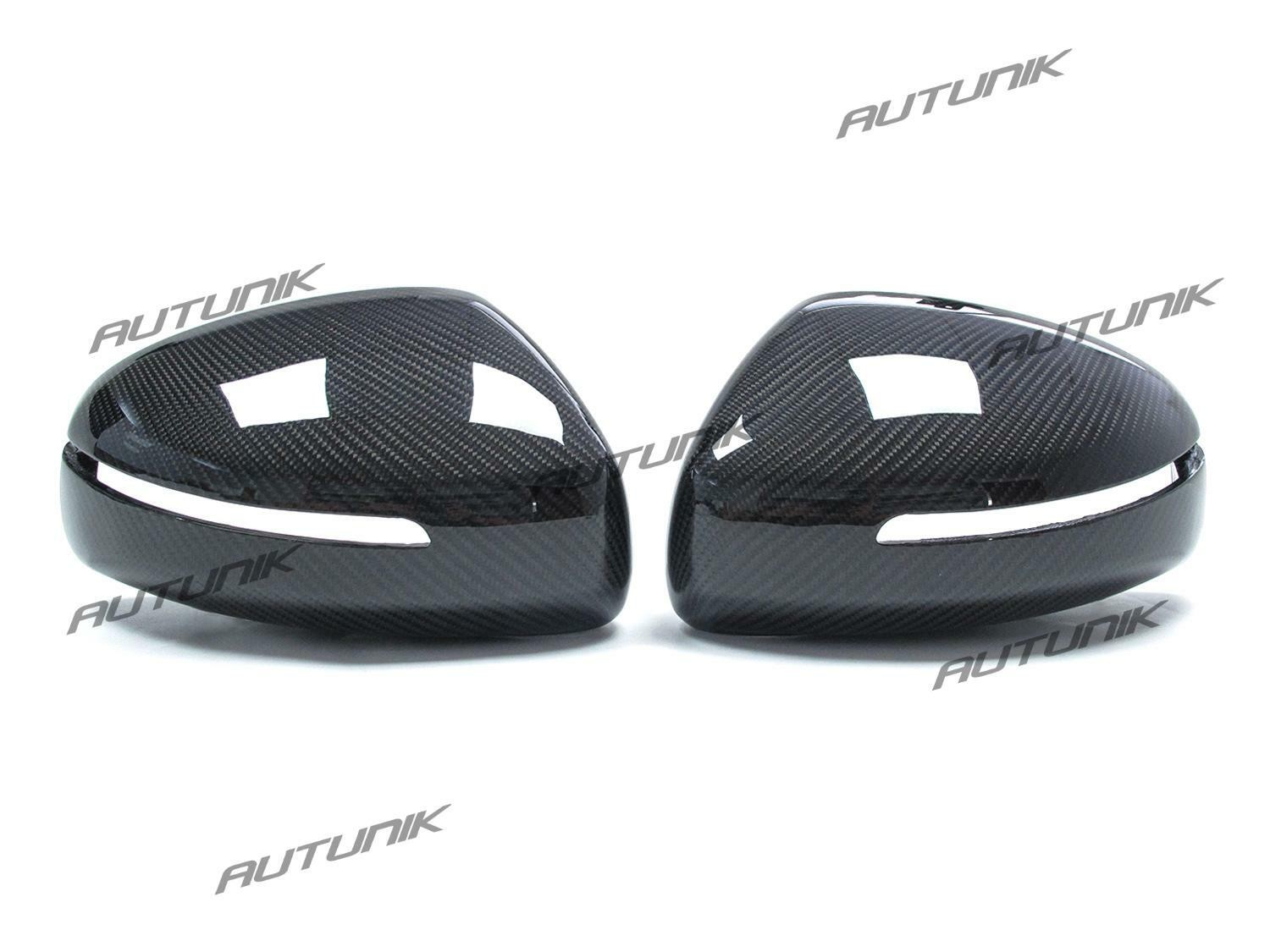 Real Carbon Fiber Mirror Cap Covers for Audi TT TTS TT RS Quattro R8 07-14