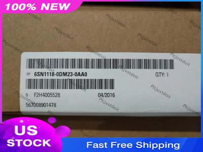 6SN1118-0DM23-0AA0 NEW SIEMENS 6SN1 118-0DM23-0AA0 CONTROL PLUG-IN UNIT
