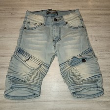 Demin And Rivets Jean Shorts Boys Size 5 B3