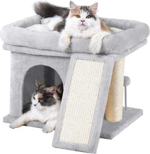 Cat Tree Tower for Large Cat, Cat Bed House with Large Perch for Adult Cats, 20X