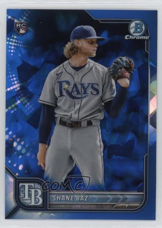 2022 Bowman Chrome Sapphire Edition Shane Baz #66 0tk7