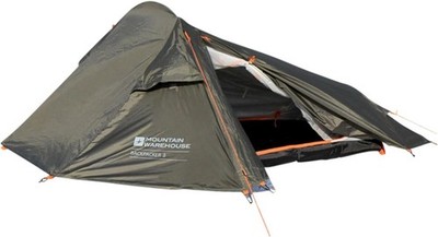 Mountain Warehouse Backpacker 3 Personen Zelt, dunkelgrün neu, UVP 139,99£