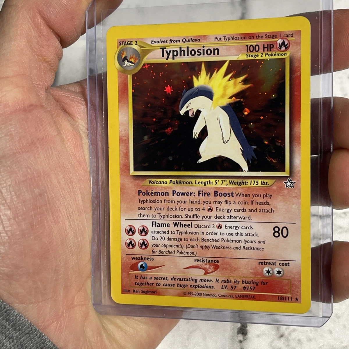 Typhlosion 18/111 Neo Genesis for sale | eBay