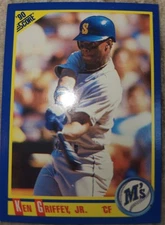 1990 Score - Ken Griffey Jr #560 Blue Dot Error Card