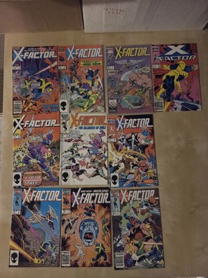  X-Factor #1-9 Lot (10 Books) Includes #11 - KEY 1st Apocalypse #6 CPV...