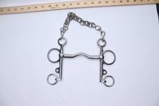 Pro Iron Gear CS Show Pelham Bit Double Rugby 4.00" 100 MM 2091