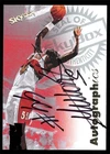 1997-98 Skybox Autographics Dikembe Mutombo On Card Auto Nm/Mt/Mt a0114