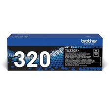 Brother TN320BK Tóner Negro Original - Cartucho de Tóner