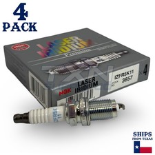 4 Pack NGK 3657 Laser Iridium Spark Plugs IZFR5K11
