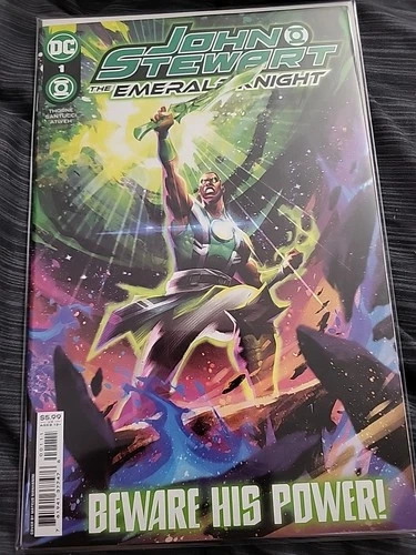 John Stewart: The Emerald Knight #1 NM 9.4 2022 Mateus Manhanini Cover
