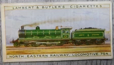 World's Locomotives North Eastern 13/50 Vintage Imperial Tobacco Co Trading Card