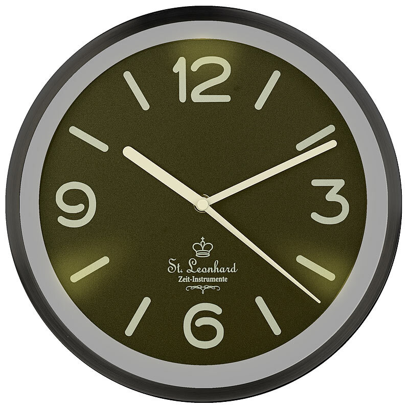 Funk Wanduhr Wanduhr Edelstahl Modern Uhren Wohnzimmer Funkuhren