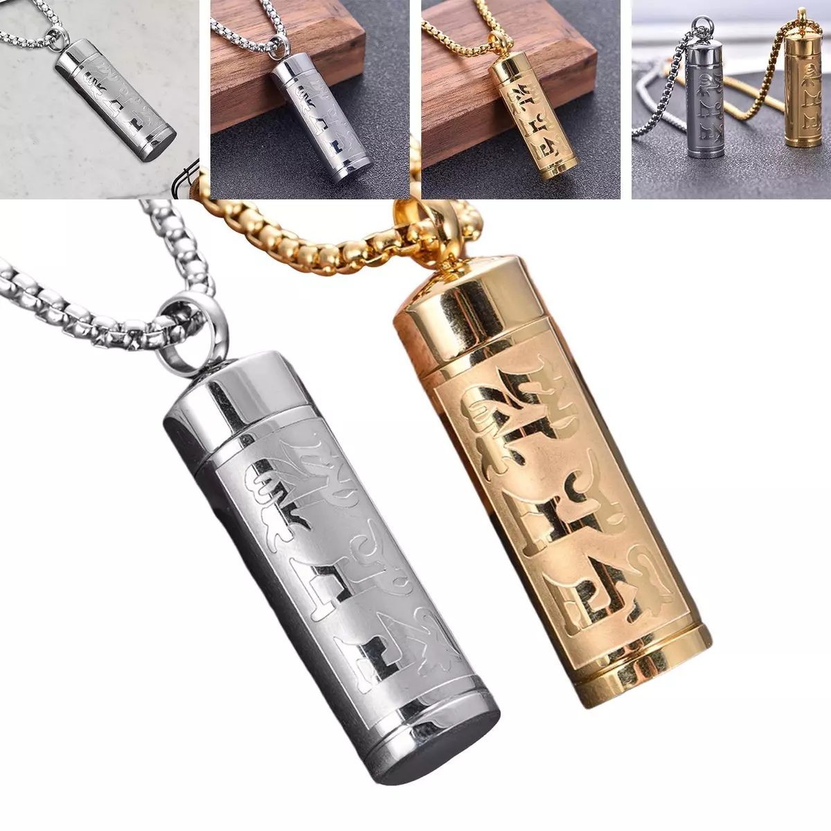 Urn Necklace Pendants for ash Keepsake Memorial Ash Holder