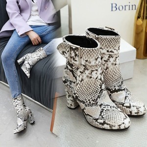 plus size snakeskin boots