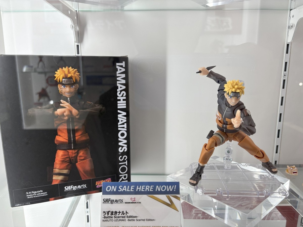 Naruto Uzumaki Battle Scarred Edition S.H.Figuarts Tamashii 
