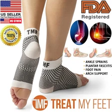 Plantar Fasciitis Compression Socks Ankle Brace Support Foot Pain Relief Socks