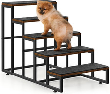 Dog Stairs Ramps Dog Stairs for High Bed Couch 5 Tier Pet Stairs for Small Mediu