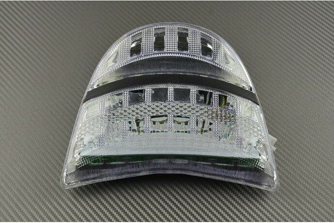 Feu arrière transparent LED CBR 954 RR 02-03 à éclairage séquentiel intégré