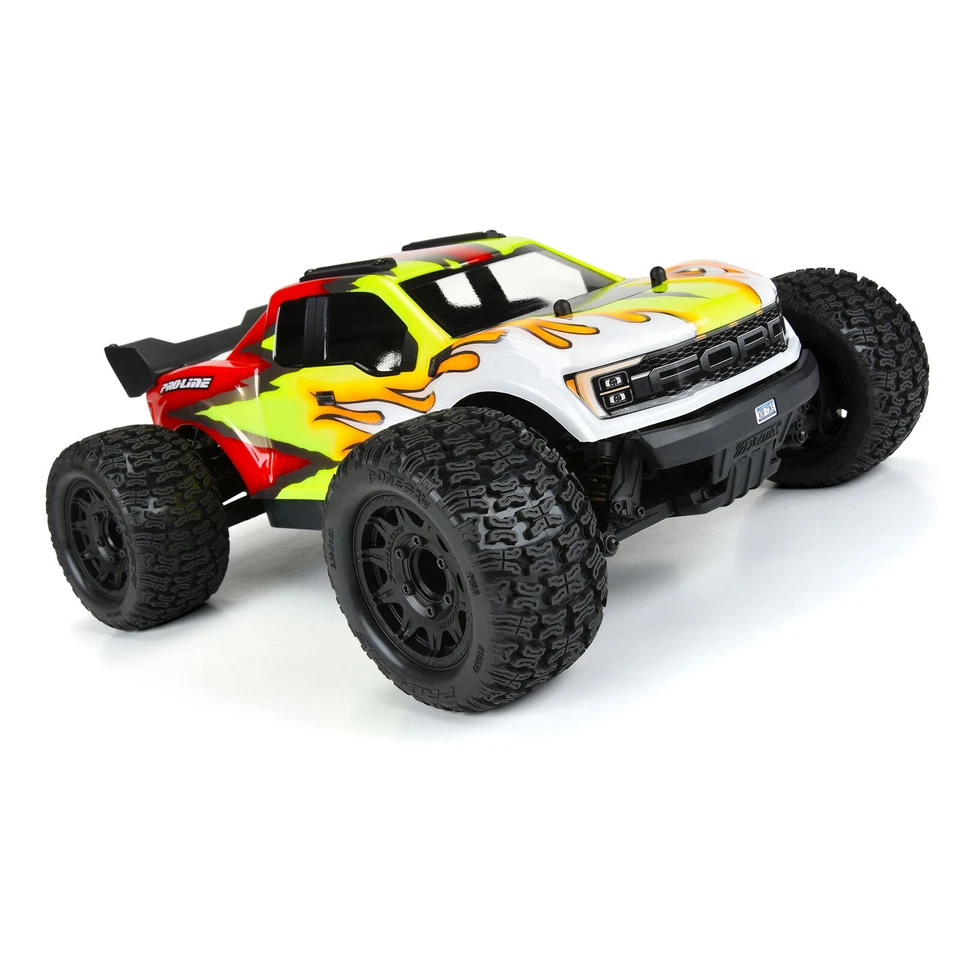 Pro-Line PRO1023910 1/10 Bonesaw F/R 2.8" MT Tires w/Blck Wheels 12/14mm Hex (4) - Image 4 of 4