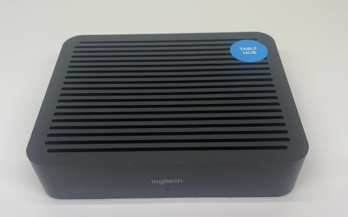 Logitech Rally Table Hub Conference 839-000540 Hub V-U0047 **NO AC ADAPTER** - Main Image
