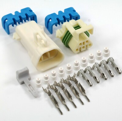 Delphi Metri-Pack 150 Series 5-Way Connector w/20-22 AWG Sealed Waterproof Set