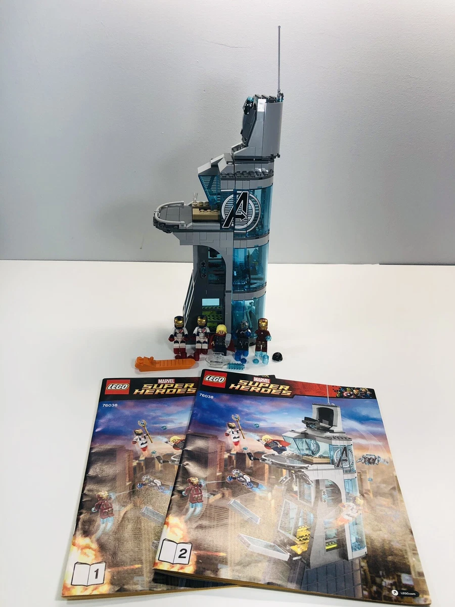 Lego Avengers: Attack On Avengers Tower 76038