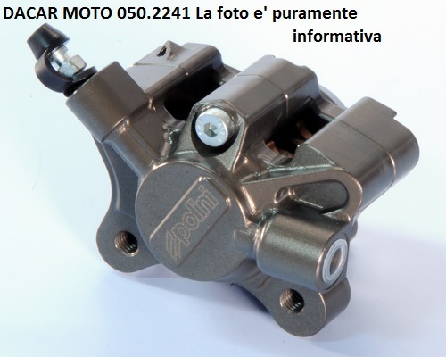 050.2241 Rear Brake Caliper Polini Yamaha Jog 50 LC RR