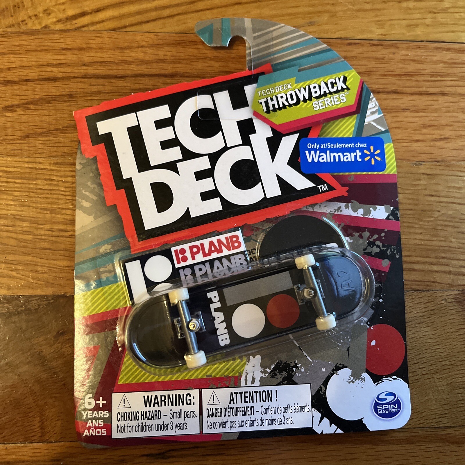Tech Deck PLAN B Throwback Series Black Walmart Exclusive New Release 2022