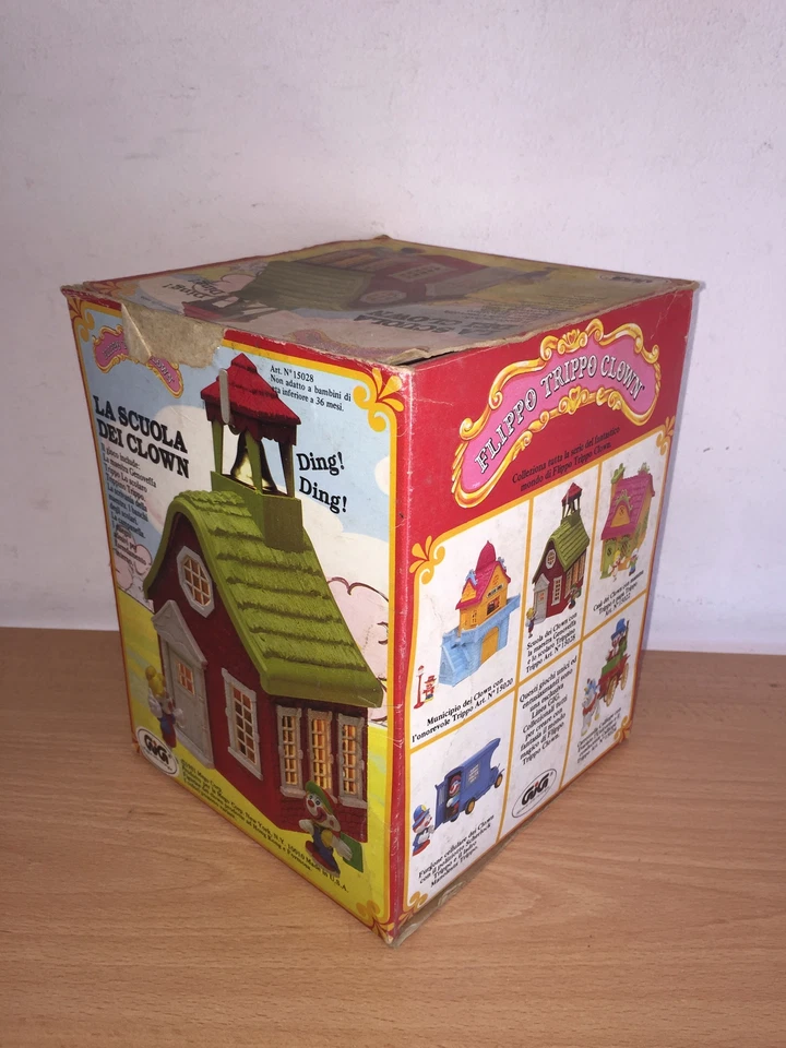 Mego Flippo Trippo Clown Around LA SCUOLA con MAESTRA e TRIPPINO MIB, 1981 - Imagen 2 de 4