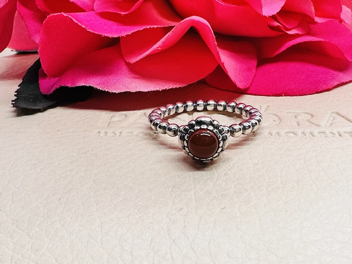 Pandora july cheap birthstone ring