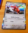 POKEMON FLAMMES OBSIDIENNES CARD RARE HOLO CARTE CIZAYOX 141/197 OBF MINT 2023