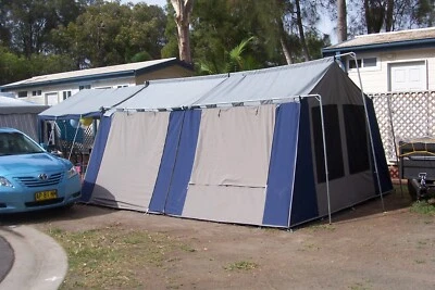 Oztrail 12x15 Cabin Tent Plus Beds And More Camping Hiking