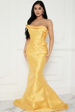 Making a Statement Gown - Yellow