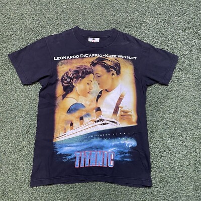 Titanic Shirt M Vintage 00s Y2k Kate Winslet Leonardo Dicaprio