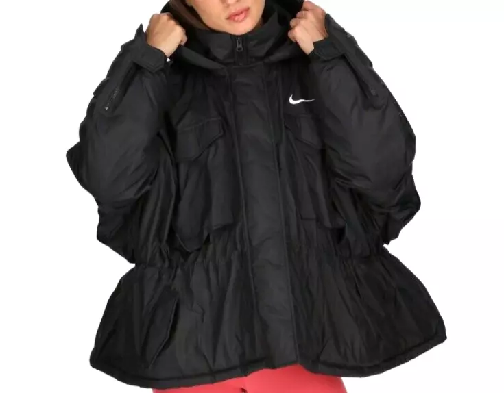 Nike Revival synthetic-fill translucent puffer jacket