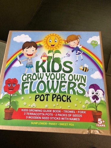 Kids Grow your Own Flowers Pot Pack