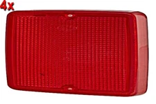 HELLA x4 Rear Fog Light Lens For MERCEDES CITARO CONECTO 98- 9EL119544001