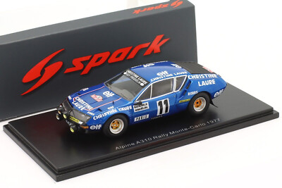 Alpine A310 #11 Rallye Monte Carlo 1977 Frequelin Deleval Spark S5469 1:43
