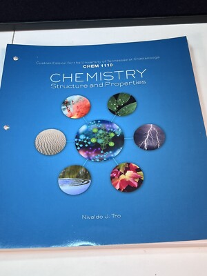 Chemistry Structure and Properties Loose  Leaf Nivaldo J Tro Chem 1110 UT