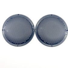 A Pair 6.5" Black Speaker Covers Grilles ABS Mesh For Car Audio DJ PA Speakers