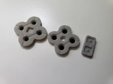 USED ORIGINAL Rubber Conductive Button Pad Set for Nintendo DS Lite NDSL *USA*