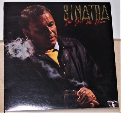 Frank Sinatra - She Shot Me Down - 1981 LP Record Album - Vinyl Near Mint