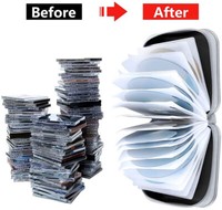 CD DVD Case Portable Holder Large Storage Disc Wallet Bag for Car Home Travel 3