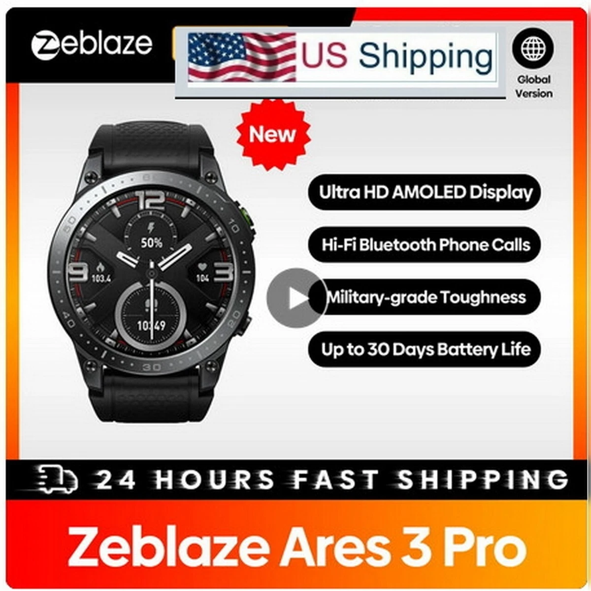 Zeblaze thor clearance 4 bluetooth calling